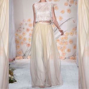 LC LAUREN CONRAD ombré tulle maxi skirt